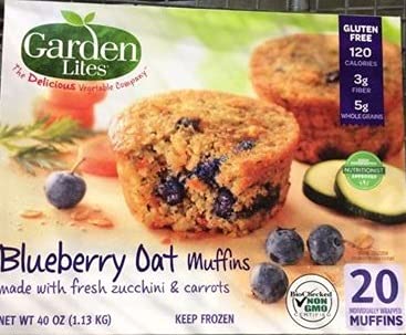 Garden Lites Veggies Made Great Blueberry Oat Muffins Pack of 2