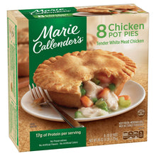 Load image into Gallery viewer, Marie Calendar&#39;s Chicken Pot Pie | Two Boxes of 8 pies (16 Total Pies)
