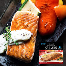 Load image into Gallery viewer, Morey’s Marinated Wild Alaskan Frozen Salmon 2 Boxes of 6 Fillets
