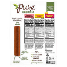 Load image into Gallery viewer, Pure Organic Layered Fruit Bars Variety 2 Pack, 28 Bars Each
